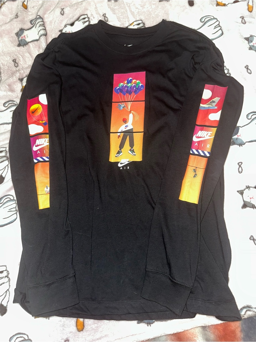 Nike Air Max 1 Atmos Elephant Jade Balloons Long Sleeve Tee